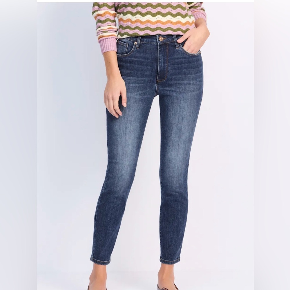 See Thru Soul jeans size 27 High Rise Skinny Ankle Skinny Blue Jeans 💙💙